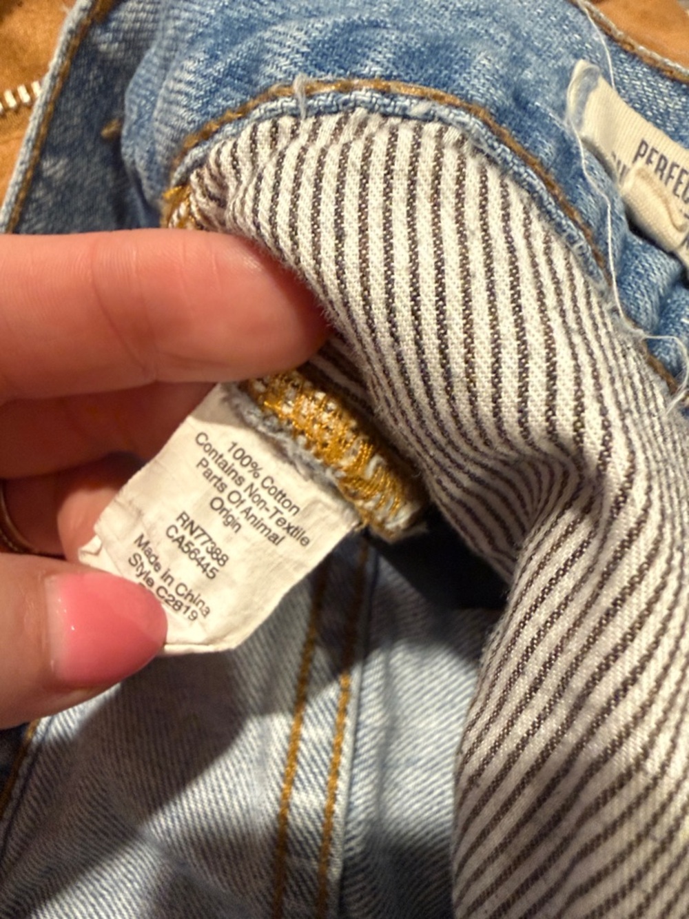 Madewell the perfect summer Jean, size 35 - Picture 7 of 8